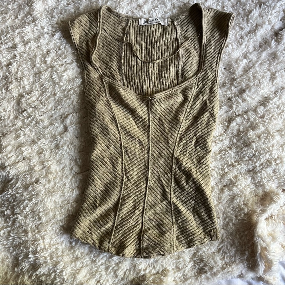 NWOT Free People Y2K Tank